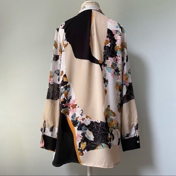 3.1 Phillip Lim Target Abstract Floral Blouse - Picture 12 of 14